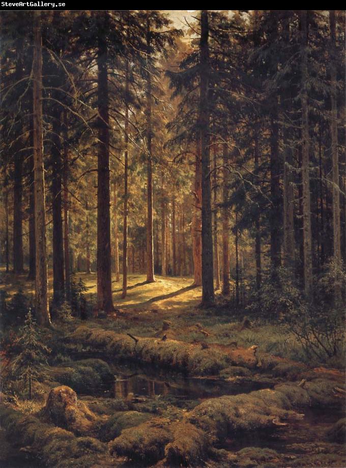 Ivan Shishkin Conifer-Sunshine